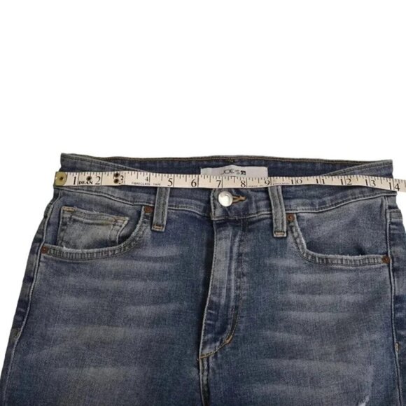Joe's Jeans High Rise Skinny Ankle Distressed Light Wash Size 28 - Picture 11 of 14